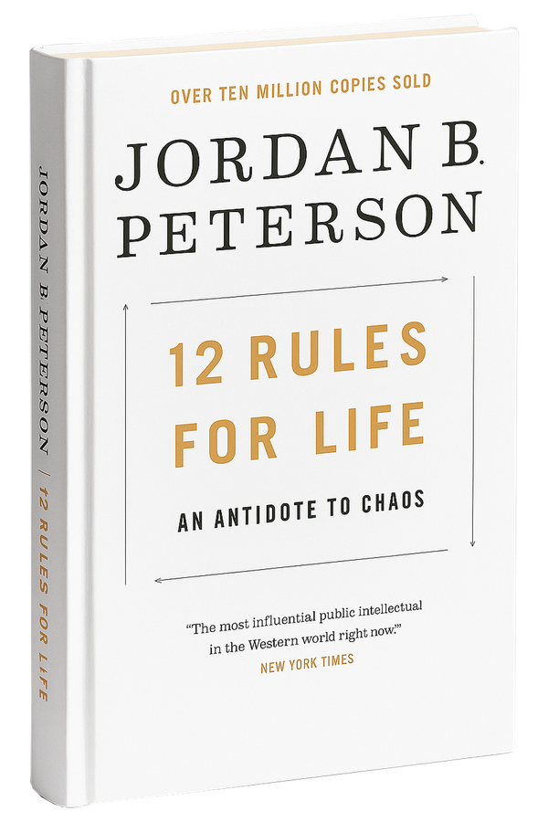 Cover of 12 Rules for Life: An Antidote to Chaos