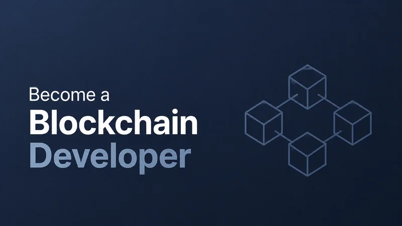 Become a Blockchain Developer